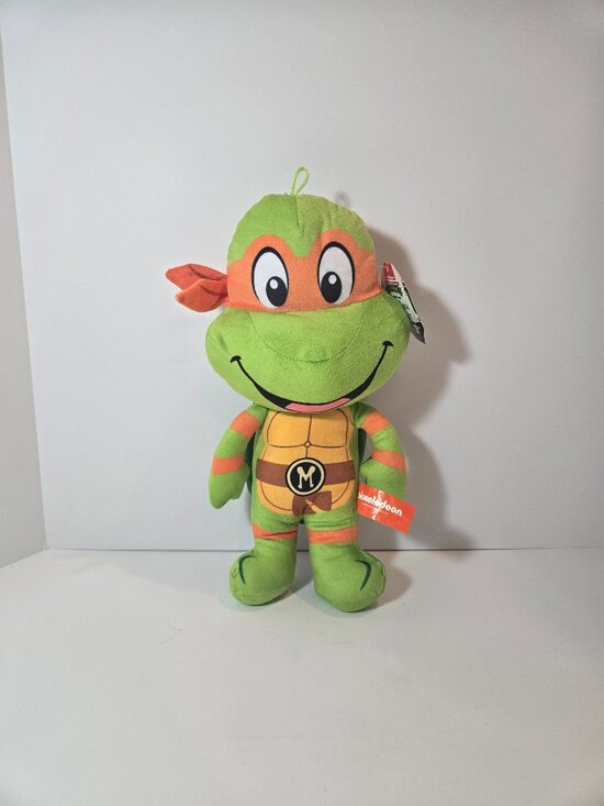 Nickelodeon Other - NWT‎ Nickelodeon Teenage Mutant Ninja Turtles 14" Plush Doll Toy - Michelangelo